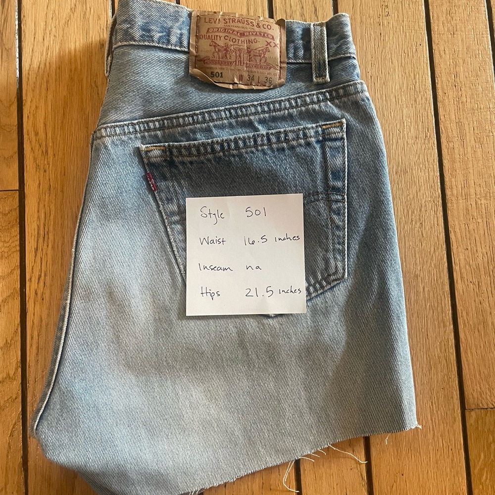 Vintage Levi’s 501 shorts